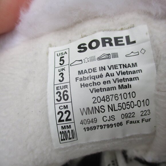 Sorel ~ Ona RMX Glacy Waterproof Boots ~ 5 ~ Insulated - Picture 10 of 11